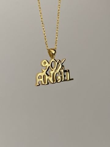 925 Gümüş | PHEAR Özel Tasarım 90% Angel Kolye