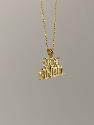 925 Gümüş | PHEAR Özel Tasarım 90% Angel Kolye