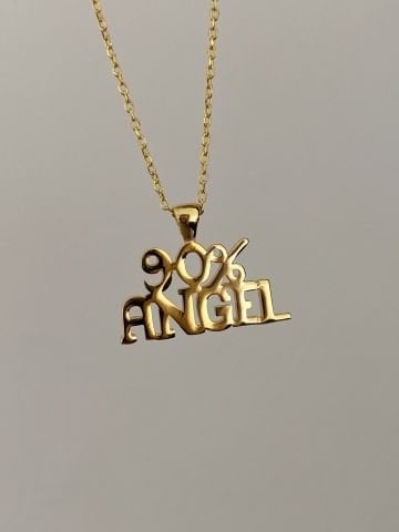 925 Gümüş | PHEAR Özel Tasarım 90% Angel Kolye
