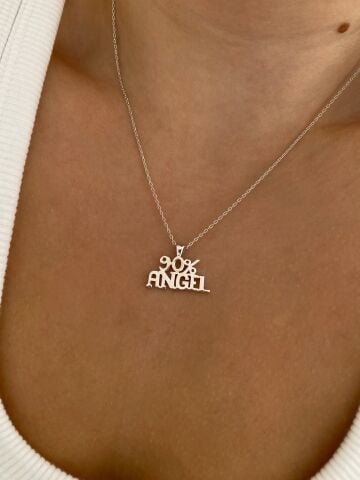925 Gümüş | PHEAR Özel Tasarım 90% Angel Kolye