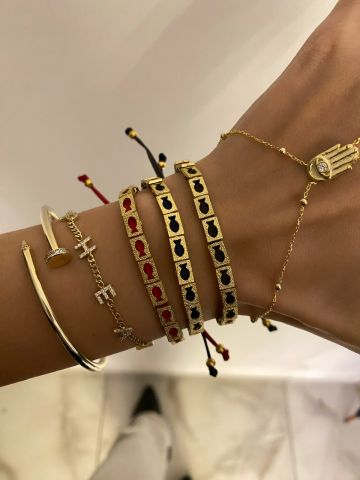 Bronz | El Yapımı Balık Figürlü Bileklik