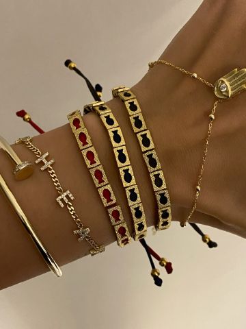 Bronz | El Yapımı Balık Figürlü Bileklik