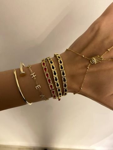 Bronz | El Yapımı Balık Figürlü Bileklik