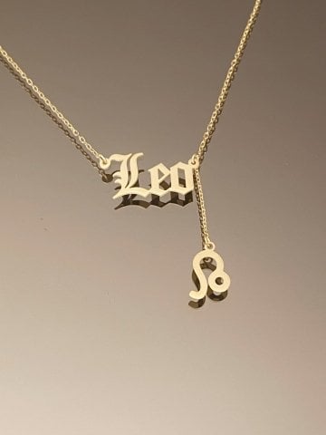 925 Gümüş | İstediğini Yazdır Charmlı Burç Kolye