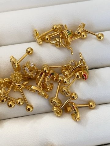 925 Gümüş | Tragus Uyumlu Piercingler 3