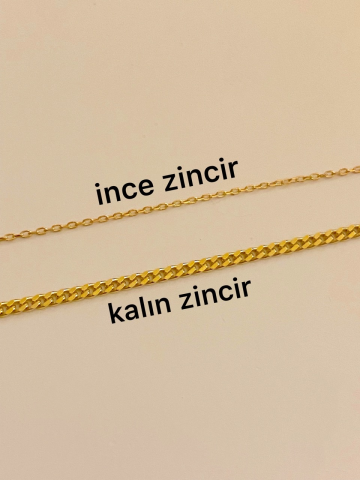 14K ALTIN | Unisex Kendi El Yazın ile İstediğini Yazdır Plaka Kolye