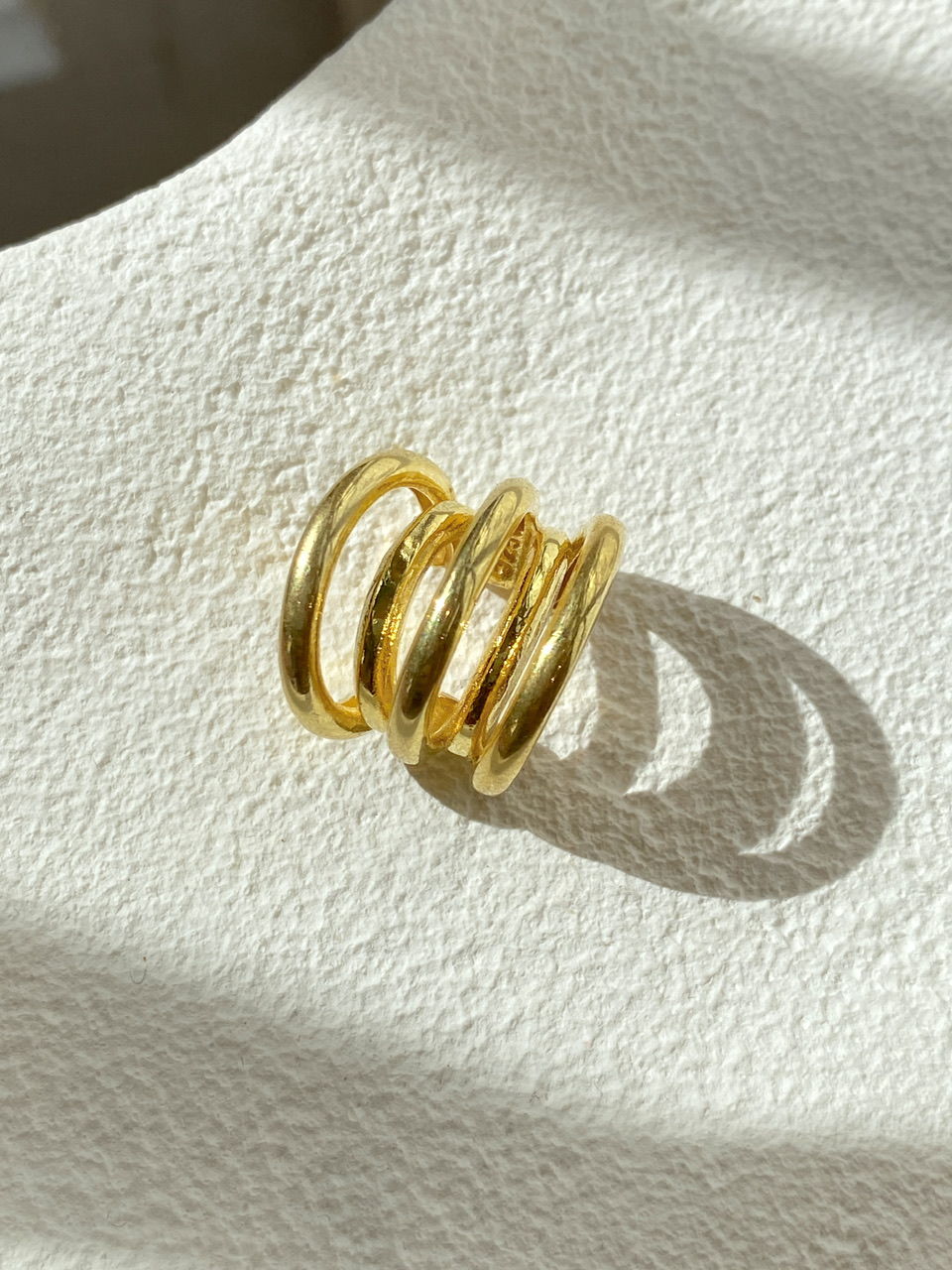 925 Gümüş | 5 Halkalı Ear Cuff