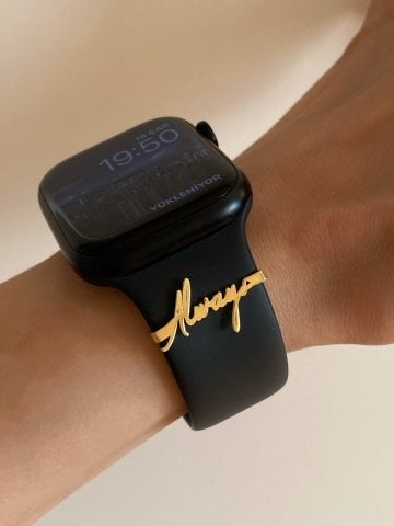 925 Gümüş | İstediğini Yazdır Apple Watch Aksesuarı