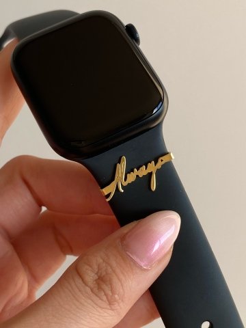 925 Gümüş | İstediğini Yazdır Apple Watch Aksesuarı