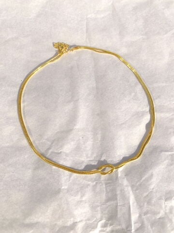 925 Gümüş | Düğüm Choker