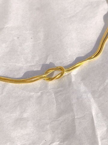 925 Gümüş | Düğüm Choker