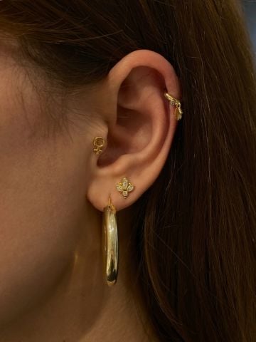 925 Gümüş | Tragus Uyumlu Piercingler (Tek Adet)