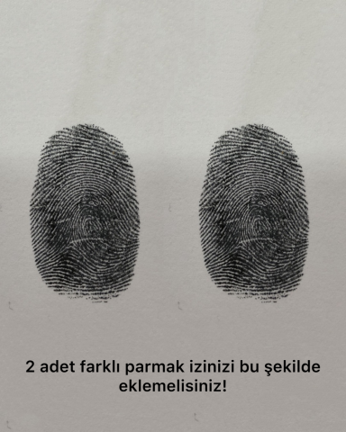 925 Gümüş | İstediğin 2 Parmak İzinin Birleşimi Kalp Bileklik