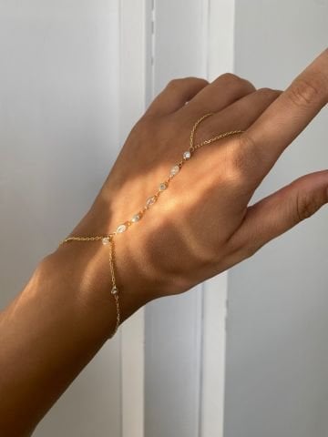 925 Gümüş | Beyaz Taşlı Şahmeran Silver
