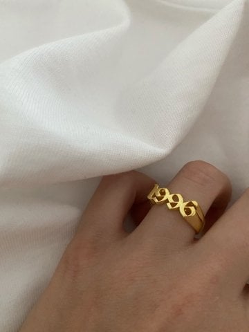 925 Gümüş | 3 Boyutlu İstediğini Yazdır Sayı Yüzük