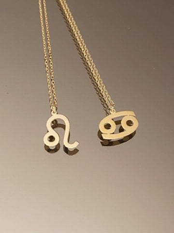 925 Gümüş | Burç Sembolleri (Zodiac Sign) Kolye