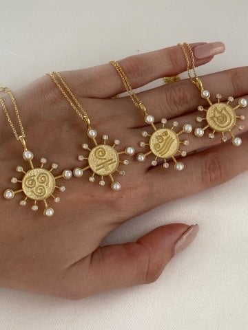 925 Gümüş | 4 Element Kolye